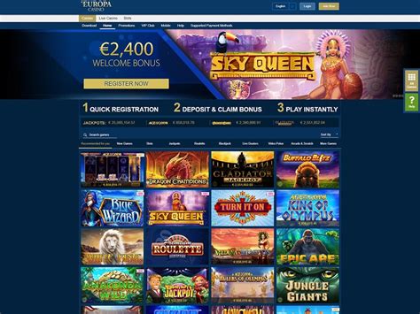  how to cash out on europa casino